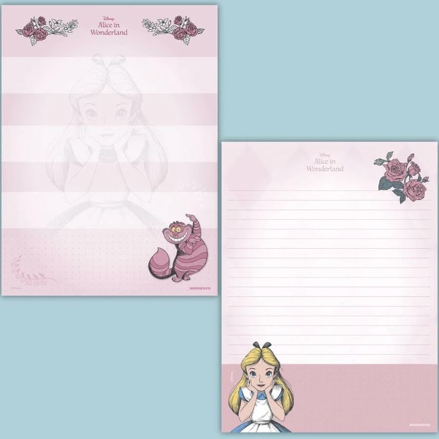 PAPEL DE CARTA ALICE C/8FLS